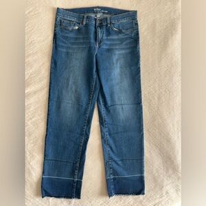 New York & Company size 10 Dark Blue Ankle Jeans